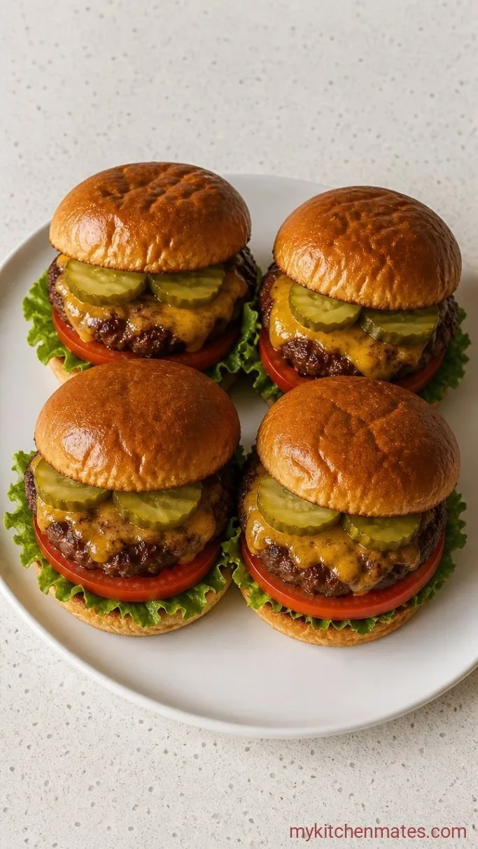 Sheet Pan Burgers (Crispy, Juicy, No Grill Needed) Step 5: Assemble and Serve