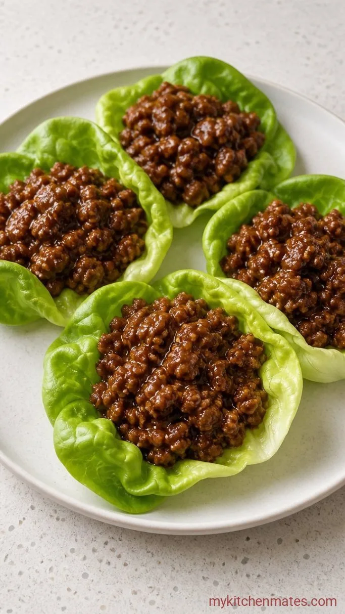 30-Minute Paleo Sloppy Joes Step 5: Assemble the Lettuce Wraps