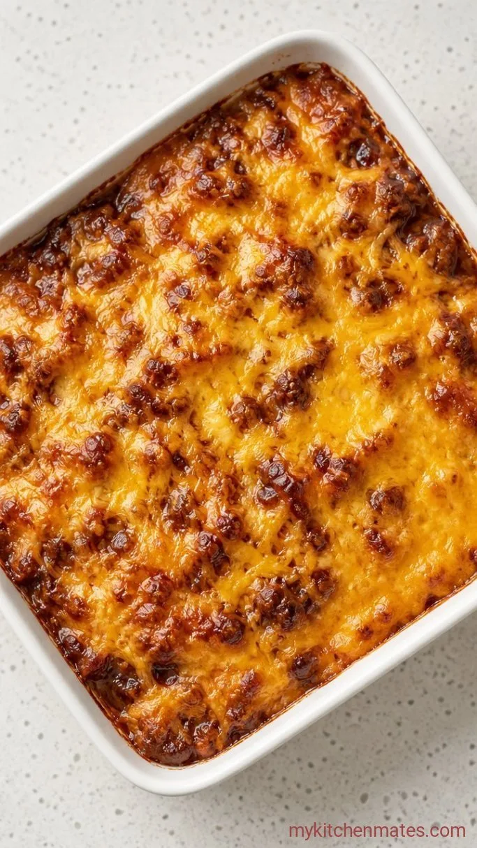 Smoky BBQ Chicken Casserole Step 5: Bake and Broil the Casserole