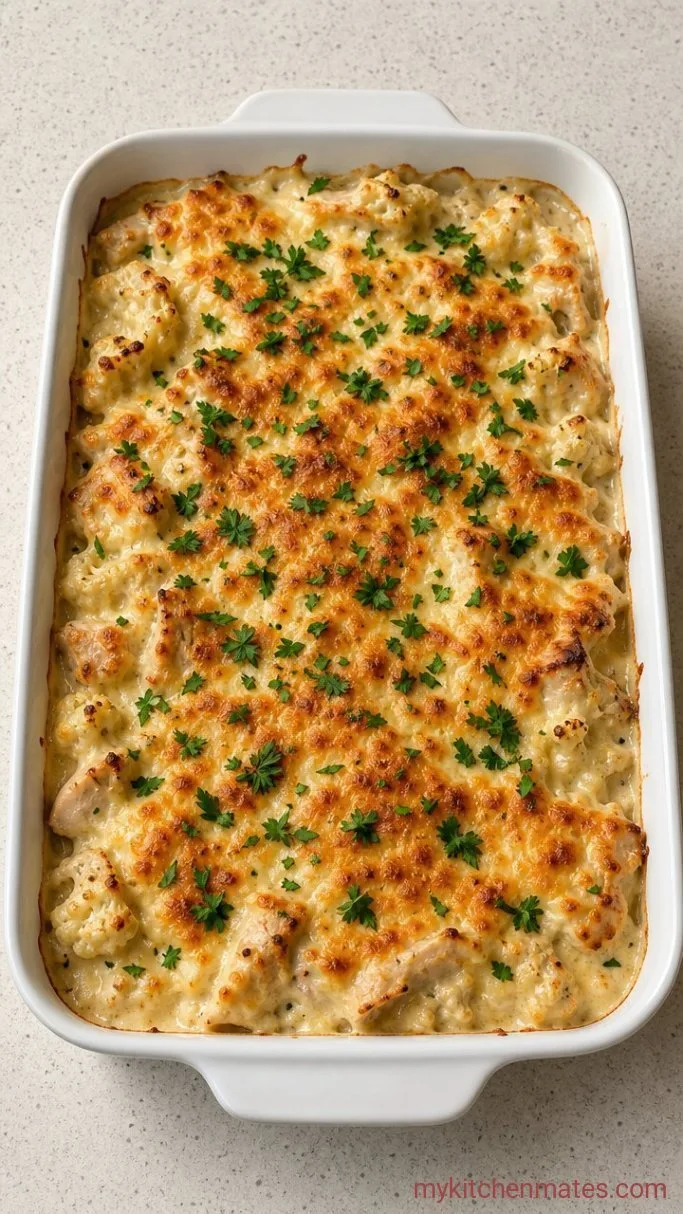Step 5: Bake and Broil the Top