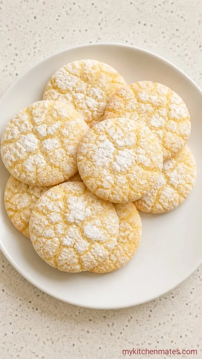 Soft and Chewy Vegan Lemon Cookies Step 5: Bake and Cool the Cookies
