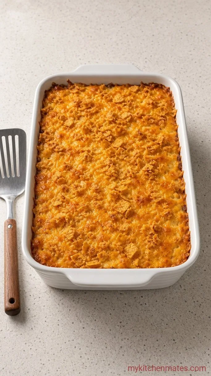 Cheesy Mexican Chicken Casserole (Ready in 45 Minutes) Step 5: Bake and Serve Hot