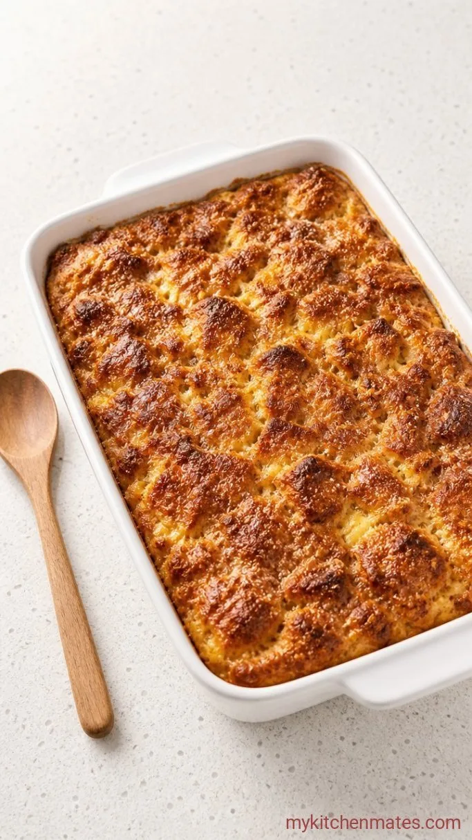 Step 5: Bake and Serve the Bread Pudding
