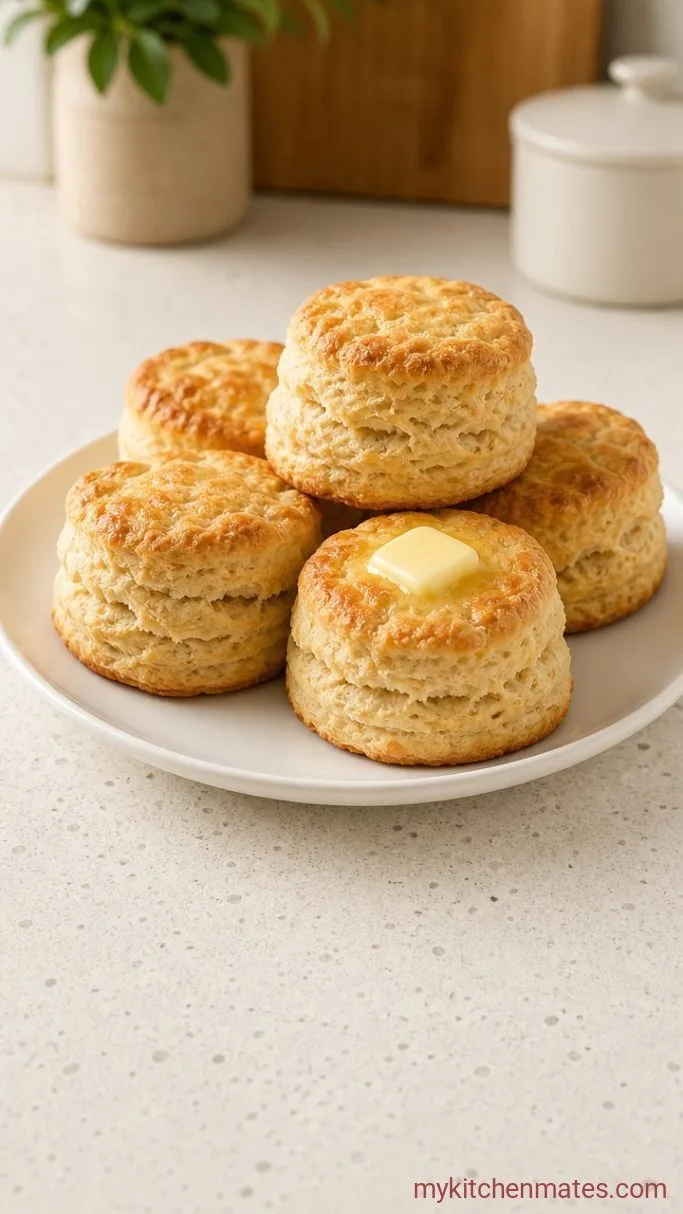 Flaky Gluten Free Dairy Free Biscuits Step 5: Bake and Serve