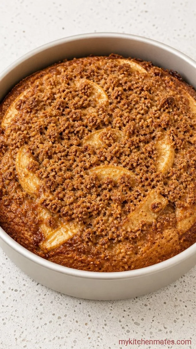 Easy Apple Pie Cake: All the Apple Pie Flavor, No Crust Needed Step 5: Bake the Cake