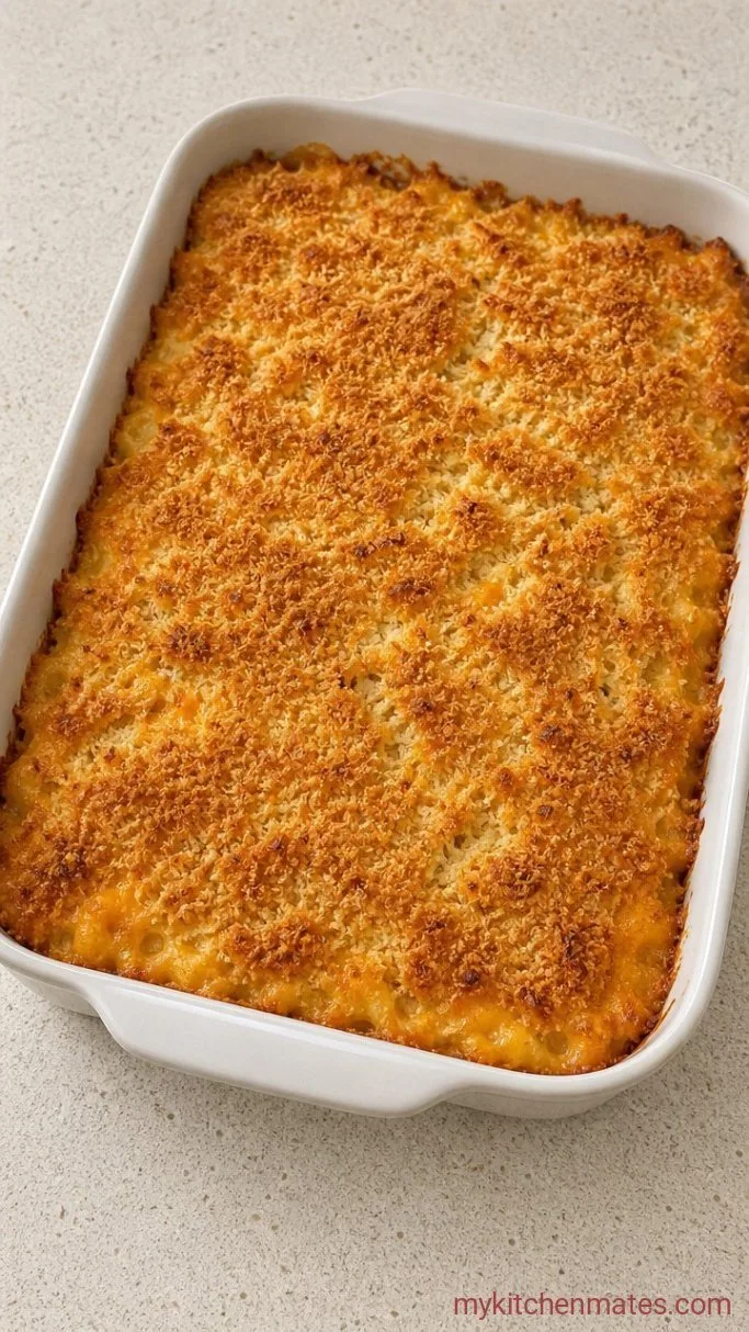 Make-Ahead Mashed Potato Casserole Step 5: Bake the Casserole
