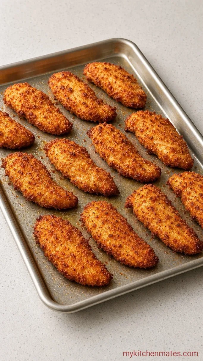 Step 5: Bake the chicken tenders