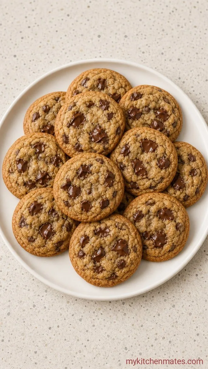 Chewy Brown Butter Sourdough Discard Cookies Step 5: Bake the Cookies
