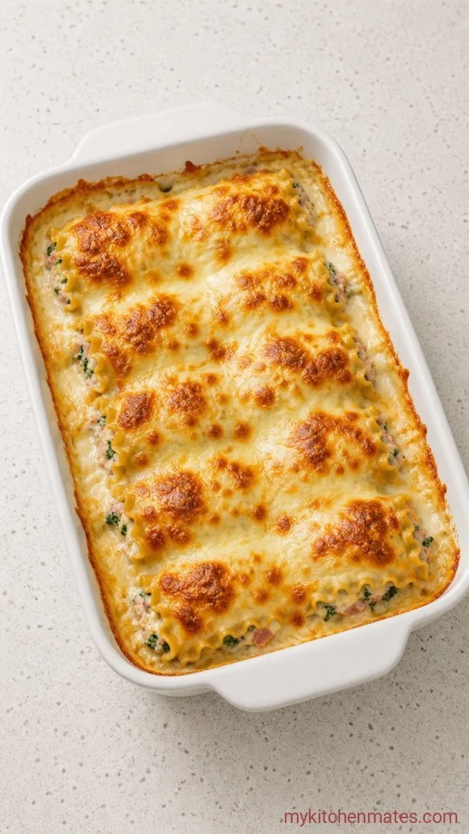 Step 5: Bake the Lasagna Rolls