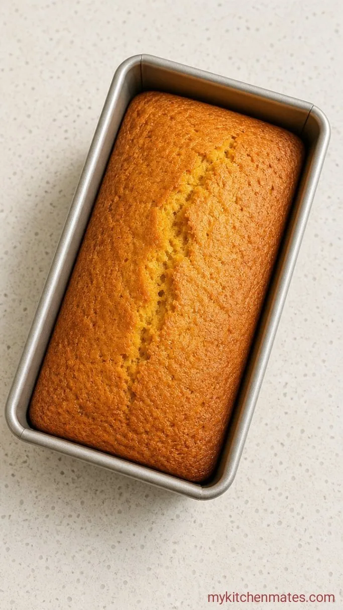 Tender Orange Loaf Cake with Citrus Glaze Step 5: Bake the Loaf