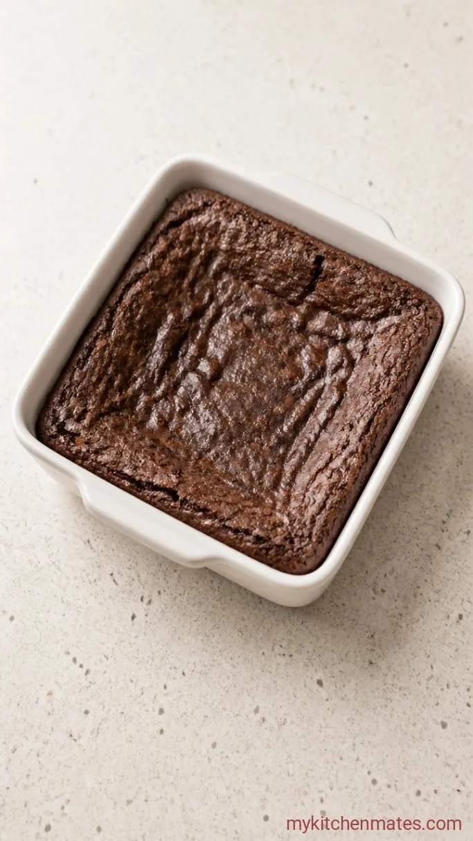 Gooey Brownie Pudding Dessert Step 5: Bake the Pudding