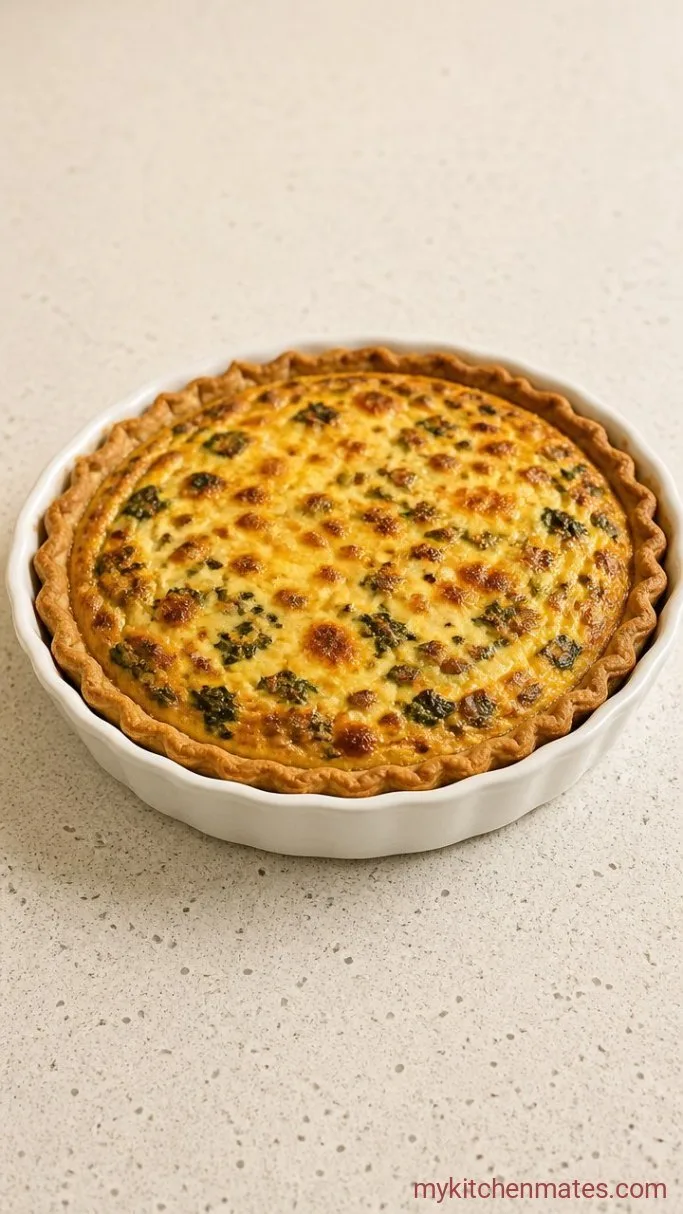 Step 5: Bake the Quiche