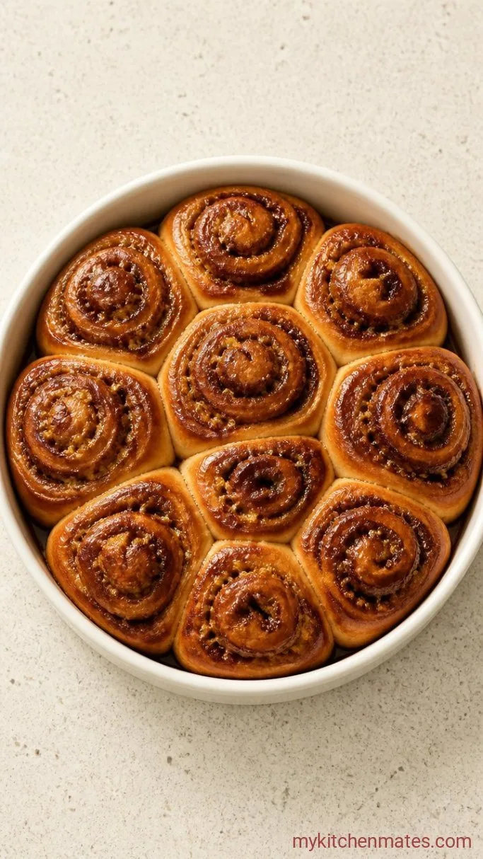 Fluffy Sugar Free Cinnamon Rolls Step 5: Bake the Rolls