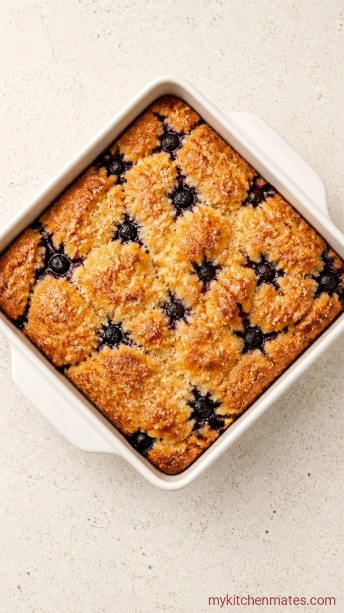 Blueberry Butter Swim Biscuits Step 5: Bake Until Golden and Crispy