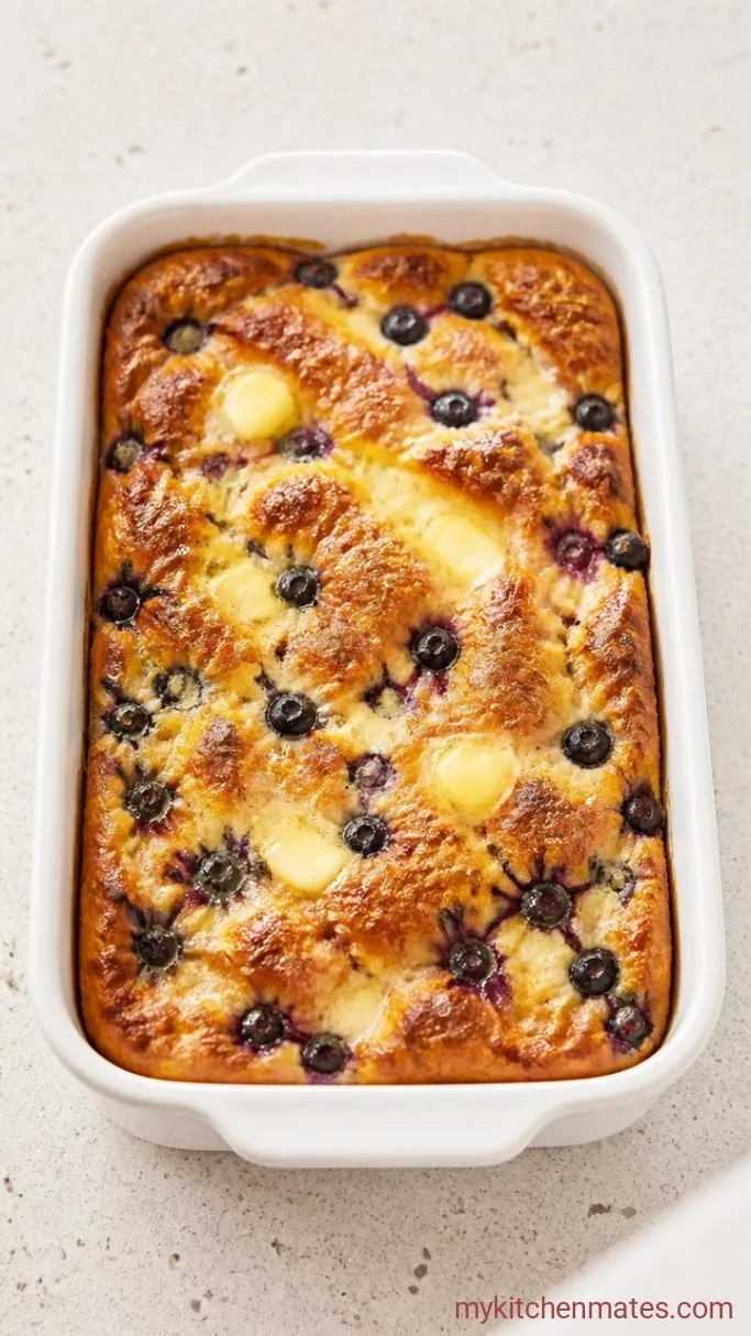 Overnight Cream Cheese Stuffed French Toast Casserole Step 5: Bake Until Golden