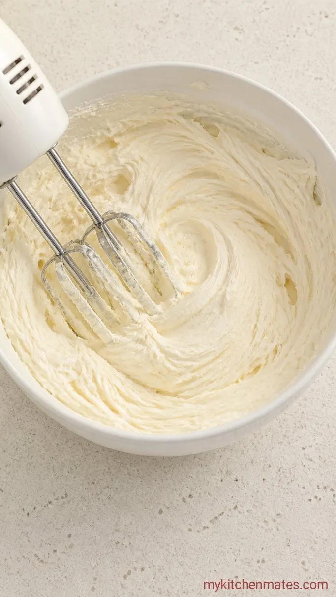 Step 5: Beat the Cream Cheese Frosting