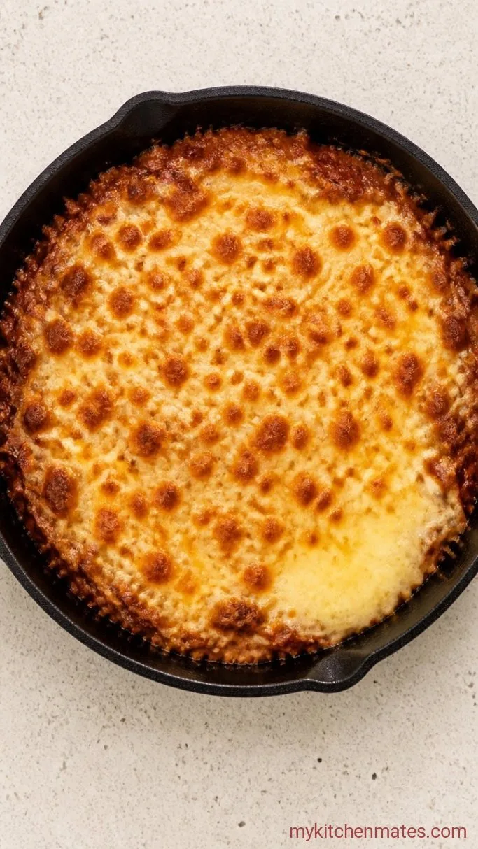 Cheesy One-Pan Bell Pepper Casserole Step 5: Broil and Serve