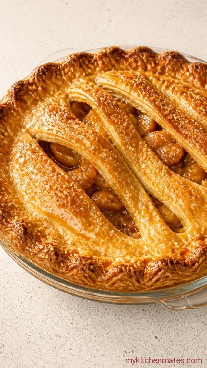 Flaky Puff Pastry Apple Pie (No Homemade Dough) Step 5: Brush and Bake