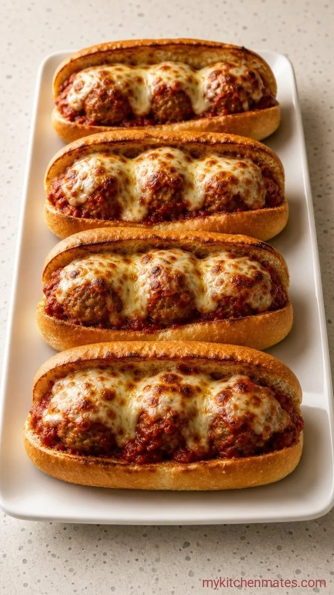 Step 5: Build the Subs and Melt the Cheese