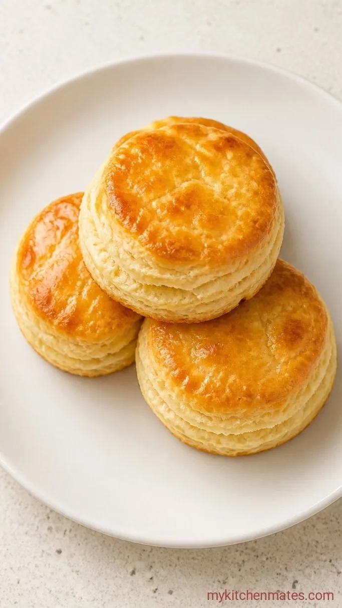 Fluffy Greek Yogurt Biscuits (Ready in 25 Minutes) Step 5: Butter and Serve