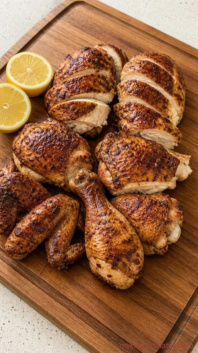 Step 5: Carve and Serve the Chicken