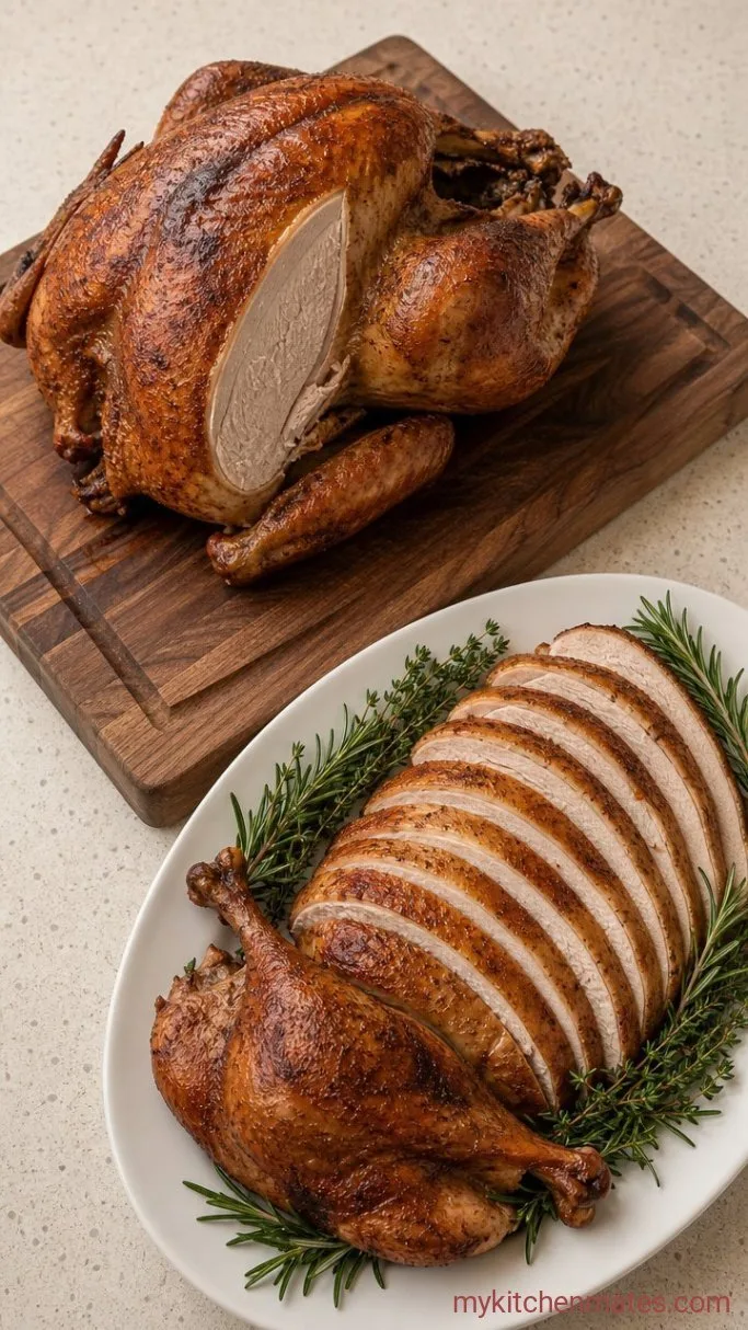 Juicy Smoked Whole Turkey (Pellet Grill Method) Step 5: Carve and Serve the Turkey