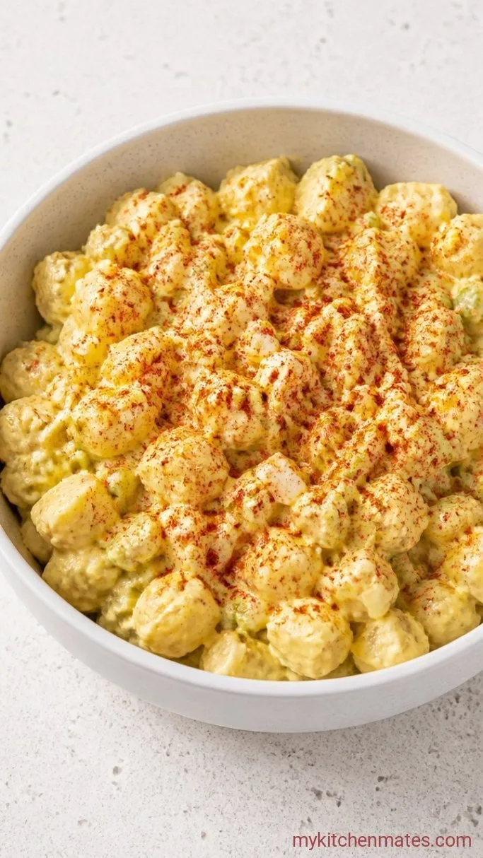 Old-Fashioned Southern Potato Salad Step 5: Chill and Finish with Paprika