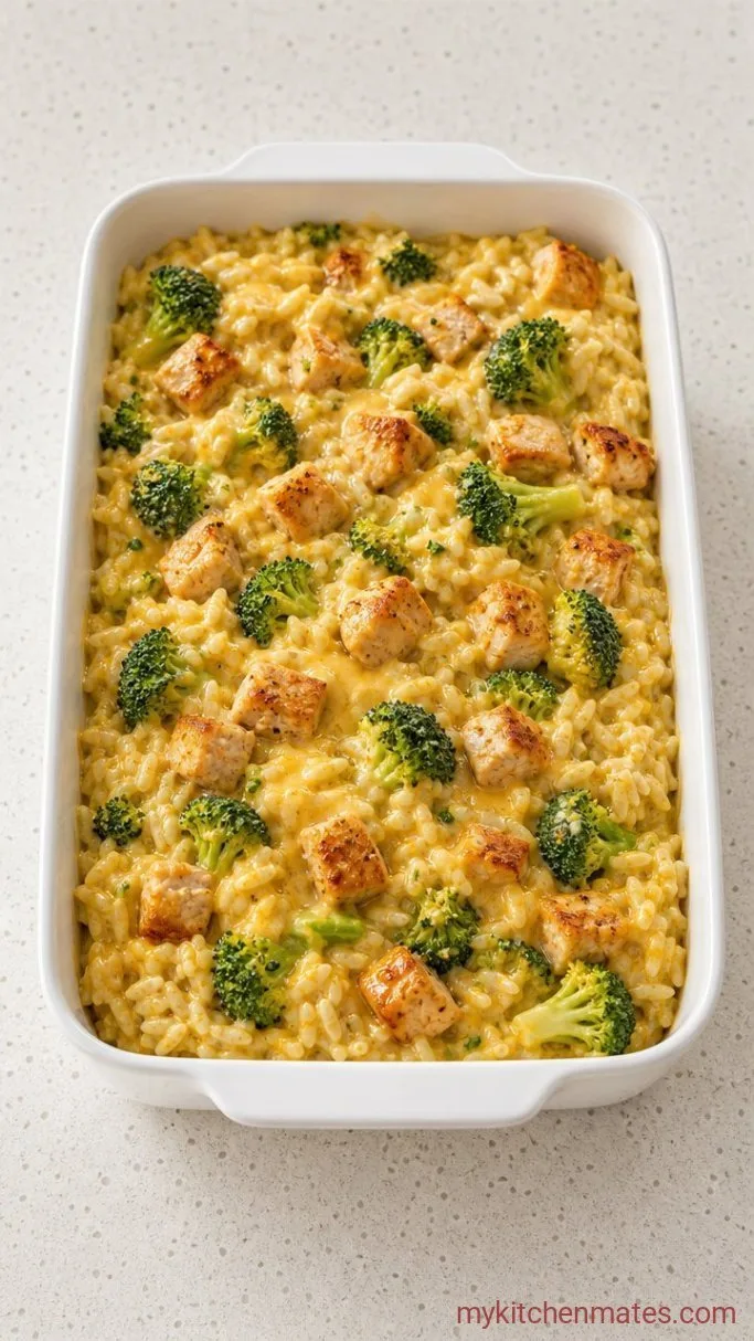 Weeknight Chicken Broccoli Rice Casserole Step 5: Combine the Casserole