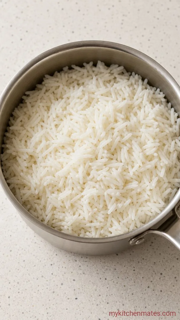 Creamy Coconut Chicken Curry with Rice Step 5: Cook the Rice