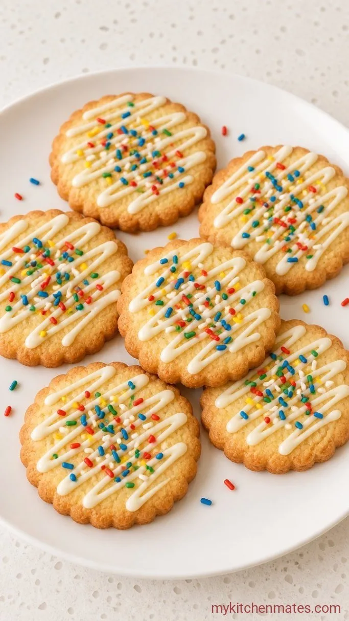 Buttery Spring Sugar Cookies with a Hint of Lemon Step 5: Cool and Decorate