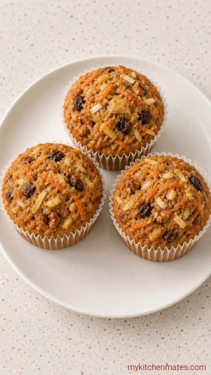 Moist Gluten Free Morning Glory Muffins (One Bowl) Step 5: Cool and Serve the Muffins