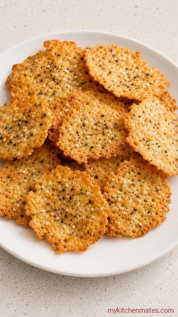 Crispy 3-Ingredient Cottage Cheese Crackers Step 5: Cool and Serve
