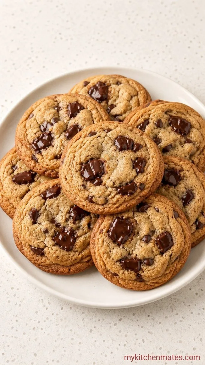 Chewy Ghirardelli Chocolate Chip Cookies Step 5: Cool and Serve