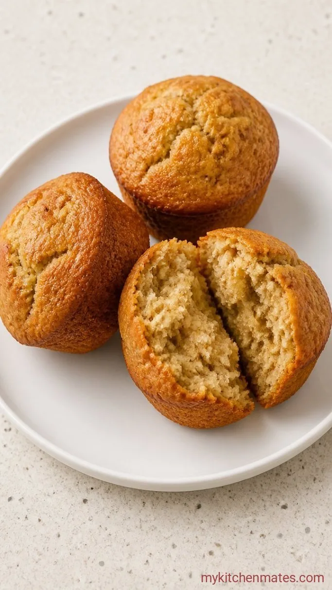 One-Bowl Vegan Banana Muffins Step 5: Cool and Serve