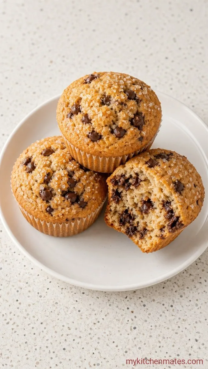 One-Bowl Gluten Free Chocolate Chip Muffins Step 5: Cool and Serve