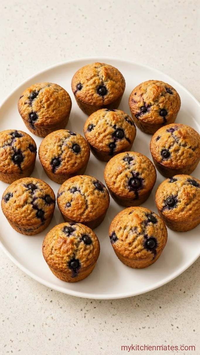 Blueberry Protein Muffins (Ready in 30 Minutes) Step 5: Cool and Serve