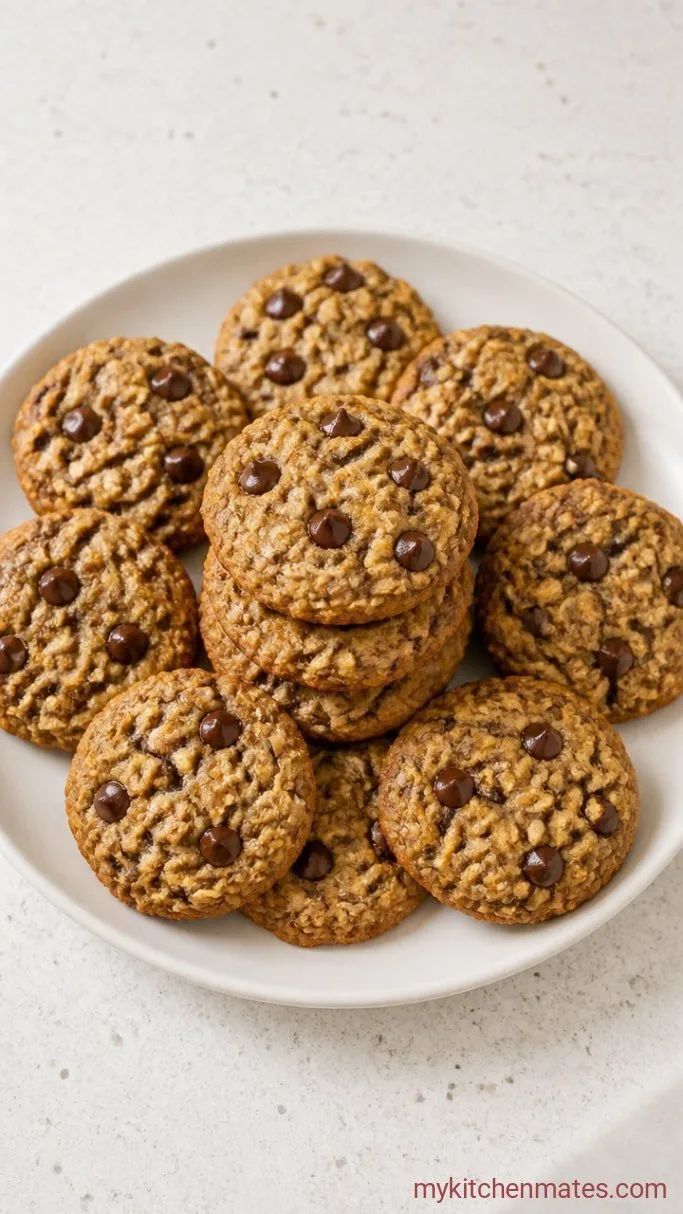 Chewy Vegan Oatmeal Chocolate Chip Cookies Step 5: Cool and Serve