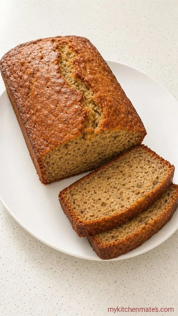 Moist Brown Sugar Banana Bread Step 5: Cool and Slice the Loaf
