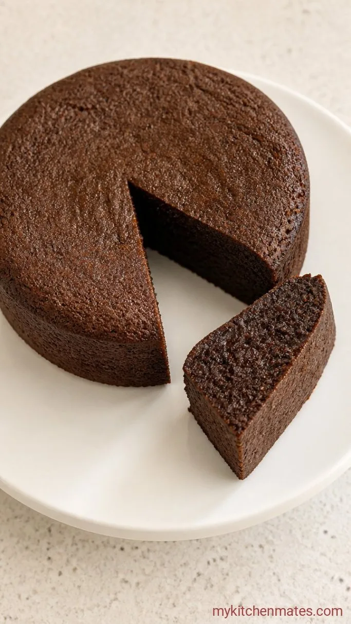 Fudgy Gluten Free Chocolate Cake (One Bowl) Step 5: Cool and Slice