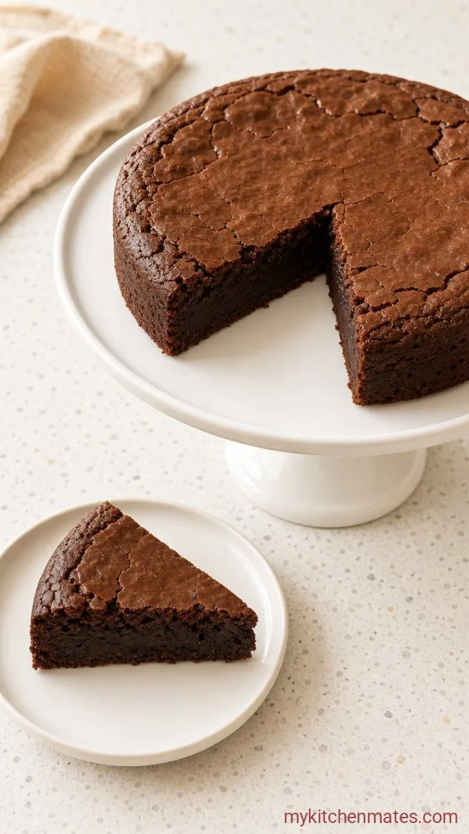 One-Bowl Fudgy Chocolate Cake Step 5: Cool and Slice