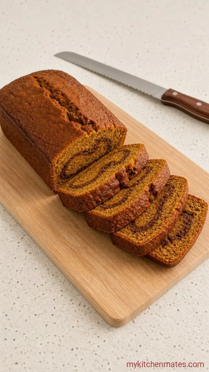 Moist One-Bowl Cinnamon Pumpkin Bread Step 5: Cool and Slice