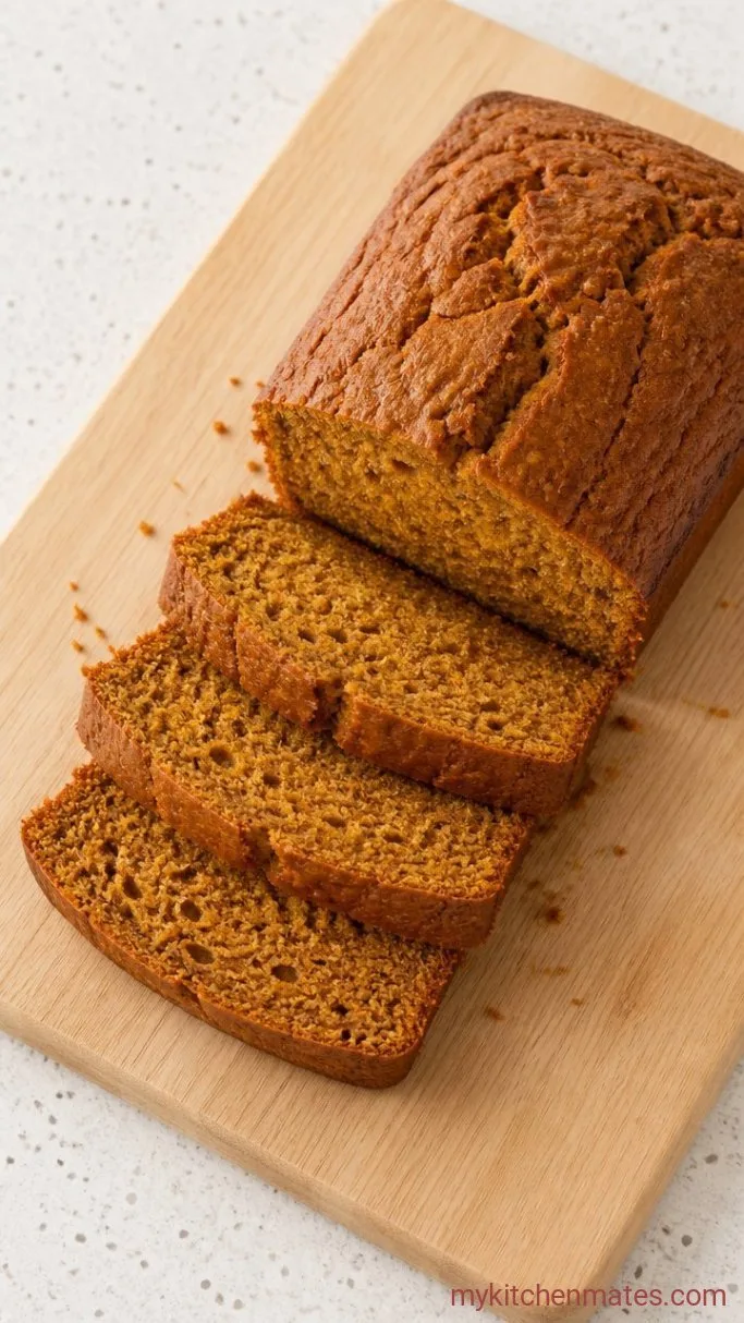 Moist and Spiced Dairy Free Pumpkin Bread Step 5: Cool and Slice