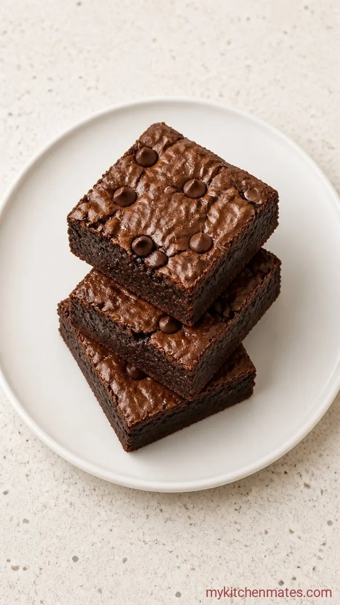 Fudgy Gluten Free Brownies (Easy One-Bowl) Step 5: Cool, Slice, and Serve