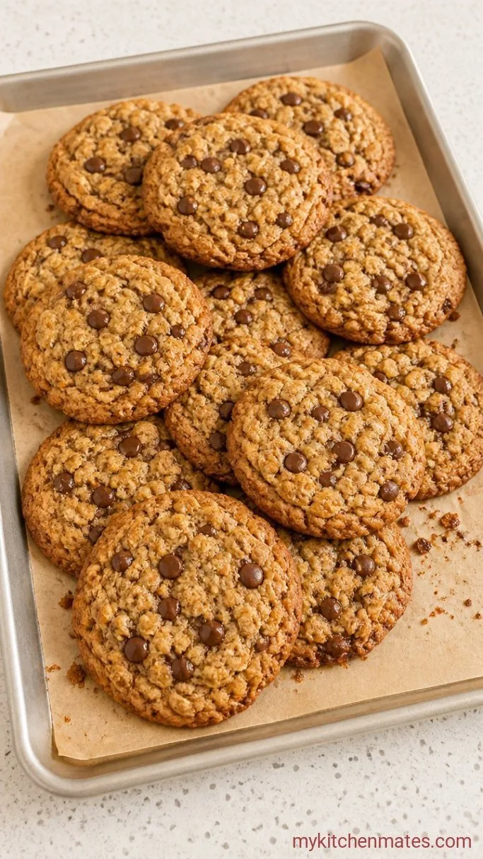 Chewy Chocolate Peanut Butter Oatmeal Cookies Step 5: Cool the Cookies