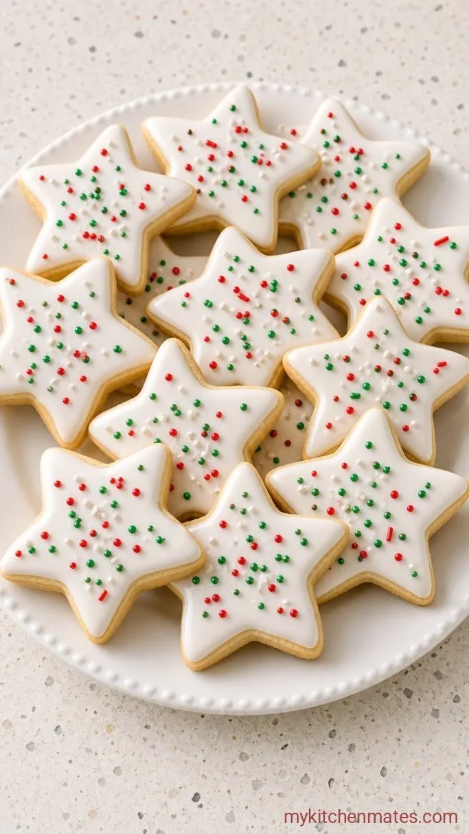 Christmas Sugar Cookies That Keep Their Shape Step 5: Decorate the Cookies