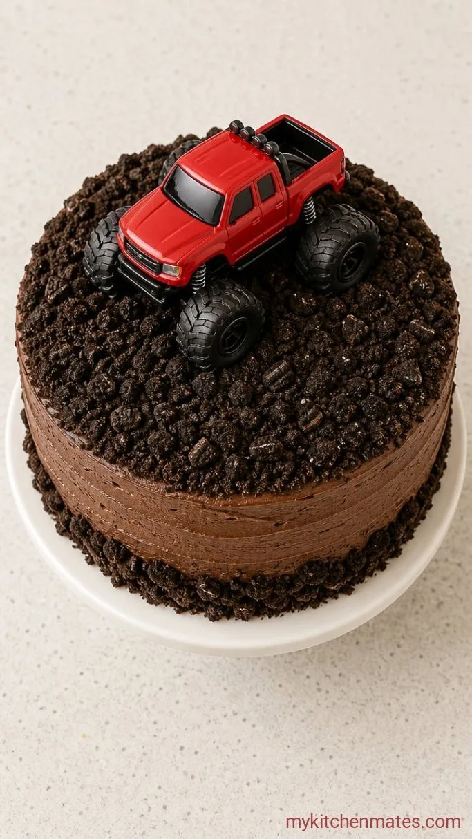 Step 5: Decorate the Dirt and Place the Truck