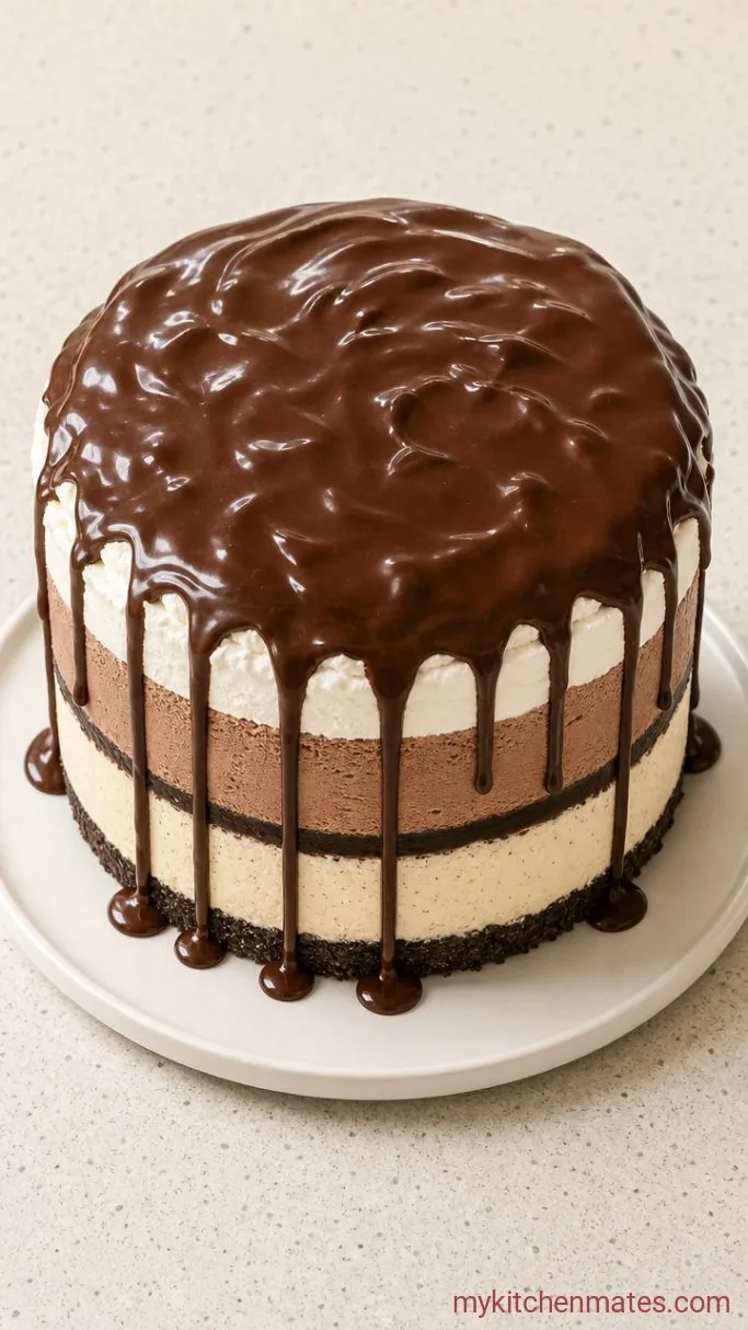 Step 5: Drizzle the Chocolate Shell