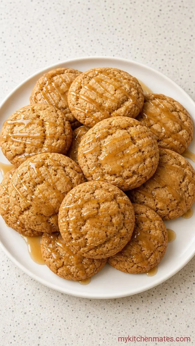 French Toast Cookies (Crispy Edges, Soft Centers) Step 5: Drizzle the Maple Glaze and Serve