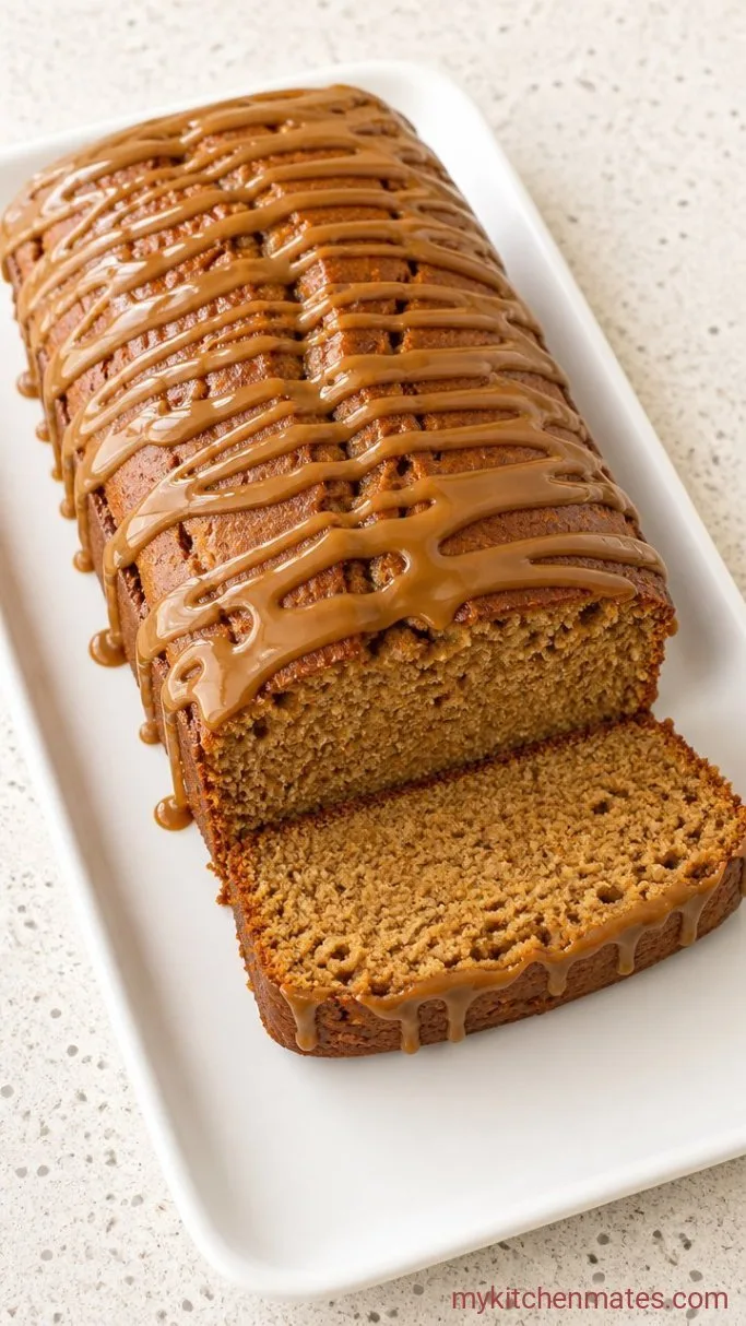 Step 5: Drizzle with Coffee Glaze and Slice