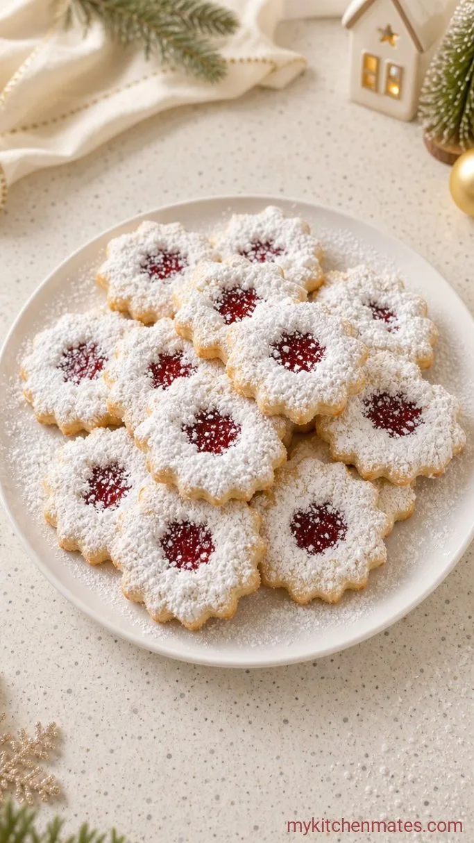 Polish Christmas Cookies (Kolaczki) with Cream Cheese Dough Step 5: Dust and Serve